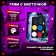 Carnival set "Dracula", raincoat, toad, makeup, fangs
