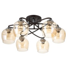 Chandelier 2152/6 E27 40W coffee 60x60x27 cm Bayerlux
