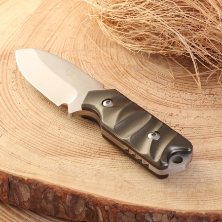 Hunting knife "Safari" 15cm, blade 68mm/4mm, mix-1