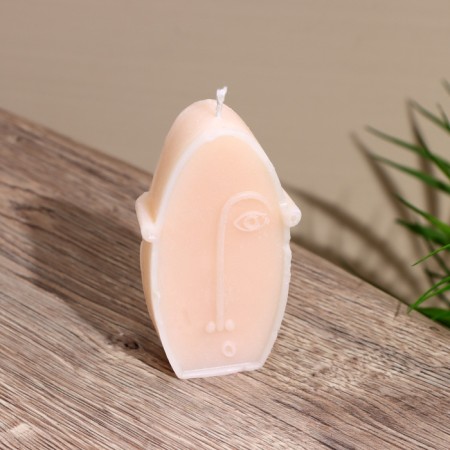 Candle "Abstraction" 3x2.5x9.5 cm, paraffin-1