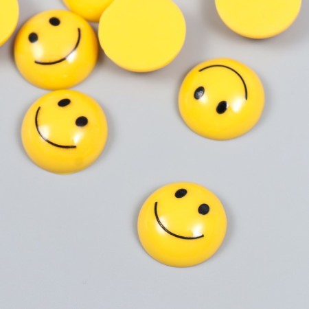 Decor for creativity Plastic "Smile" 0.9x2.3x2.3 cm