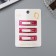 Invisible hair "Hadley" (set of 3 pcs) straight, 5 cm, pink