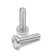 Screw, with a semicircular head, galvanized, Din7985, M8x30 mm, 200 pcs