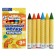 Voskvoi pencils 6 colors, thickened housing, 93 x 11 mm, in a cardboard box