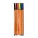 A set of capillary pens "strips", 6 colors, mix