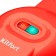 Electric waffle box KitFort KT-3614, 600 watts, Belgian, red