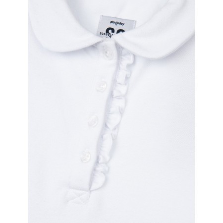 Футболка-поло для девочки, рост 128 см-6