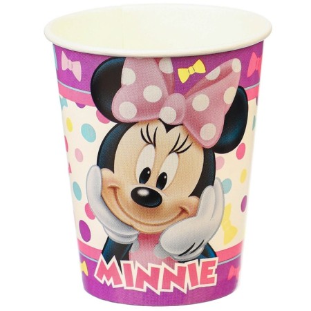 A glass of paper, "Happy Birthday!", 250 ml, Minnie Mouse-1