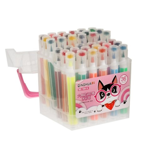 Fleeters 36 colors, with a seal, a ventilated cap, mix-6