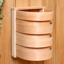 Obacked corner, rounded, alder