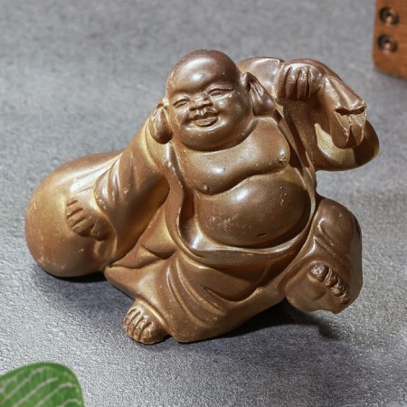 Figure for the tea ceremony - chameleon "Hotai" 13x4x9cm-3