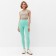 Leggings Sports Women's Minaku color light green, size 42