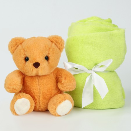 Soft toy with a blanket "Bear"-2