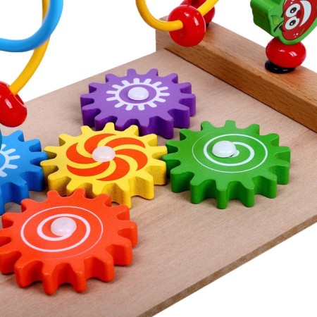 Logic center with gears-6