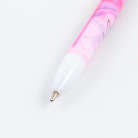 Ballpack Blue Paste 0.5 mm with a cap You are beautiful plastic-3