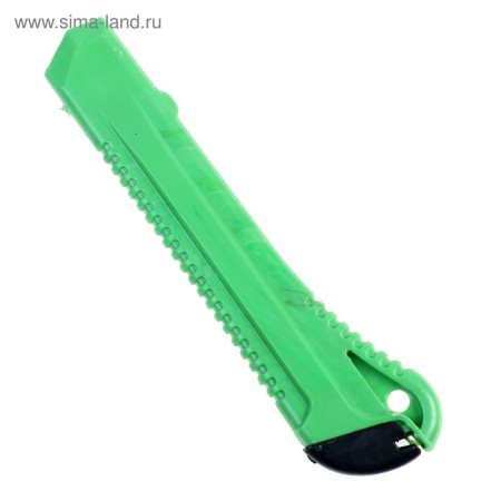A set of 12 pieces, an office knife, 18 mm, a plastic latch, calligrata, in a blist-4