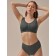TOP Female Shaper with Cup SPALLA LARGA, S/M size, Forest color