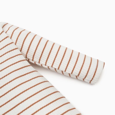 Body (turtleneck) I, Basic Line, height 74-80 cm, beige strip-6