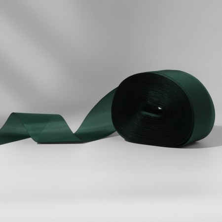 Kapron tape, 50 mm, 100 ± 5 m, dark green color