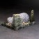 Souvenir "Hedgehog", 10x15x6 cm, coil, gypsum