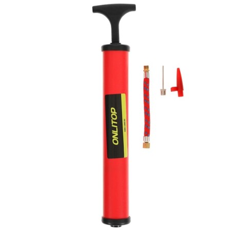 Bill for balls Onlytop, 28 cm, 2 nozzles + cord, color mix-6