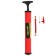 Bill for balls Onlytop, 28 cm, 2 nozzles + cord, color mix