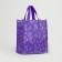 Household bag, department without lightning, purple color