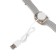 Smart hours, 180 mAh, IPS, 240x282, Android 5.0+, iOS 10+, silicone strap, white