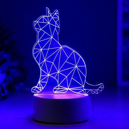 Lamp "Cat Sygia" Led RGB from the network-3