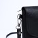 Bag-clate on magnet, long belt, black color