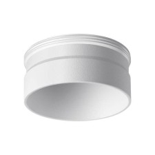 Decorative ring KST, white color