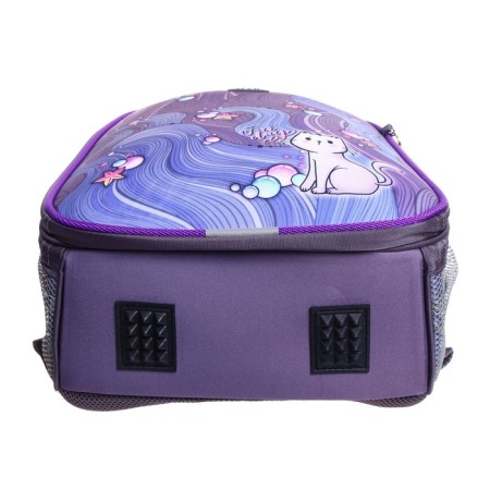 School backpack 38 x 30 x 16 cm, ergonomic back, stavia "cat"-6