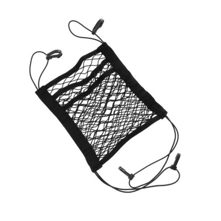 Grid between seats 26 × 30 cm, 2 pockets, 4 hooks