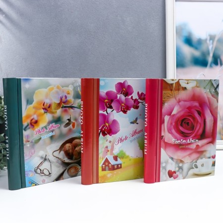 Photo album magnetic on 20 sheets "Decor" MIX 19.5x25x2 cm