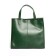Bag Tout Women, Genuine leather, Ludor Green, 30x10x27 cm