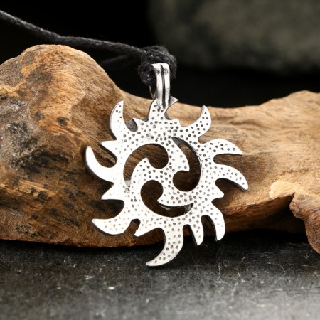 Amulet-cords, Totem "Sunny Triskelis" No. 11, Metal-2