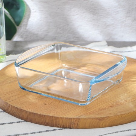 Borcam heat -resistant baking dish and baking, 1.04 l, 21 × 16.5 cm, without a lid
