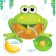 Musical toy for the bathroom "Beloved friend: frog", sound, Russian songs
