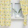 Curtains for the kitchen Ethel Lemonada 149x180 cm - 2 pcs, grabbing - 2 pcs, 80% HL, 20% PE