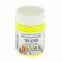 Fabric paint, bank 50 ml, ZHK Decola, FLUO Fluorescent lemon, water -based acrylic, 5128214