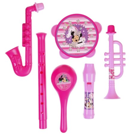 Musical instruments "Minnie Mouse", in a set of 6 items, pink color-1
