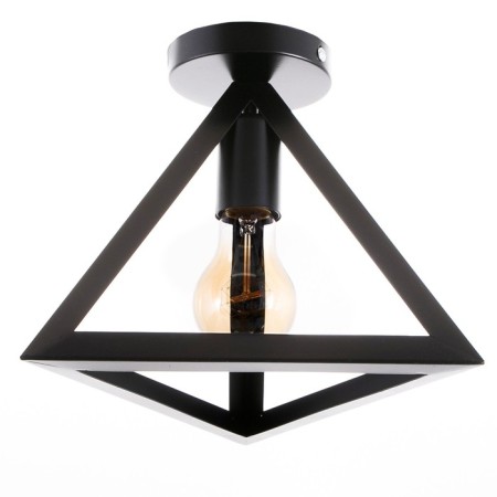 Lamp "Pyramid" 1HE27 40W Black 23x23x20 cm