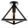 Lamp "Pyramid" 1HE27 40W Black 23x23x20 cm