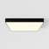 Technical C032CL-90W3K-SQ-B ZON, 600X600X60 mm, LED, 90W, 7130LM, 3000K, 3000K, black color Black