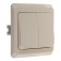 Schetode switch Sche BC10-002K, 2 keys, cream color