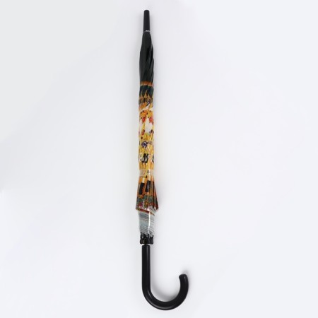 Umbrella - a semi -automatic "kiss", 8 knitting needles, r = 52 cm, beige color-8