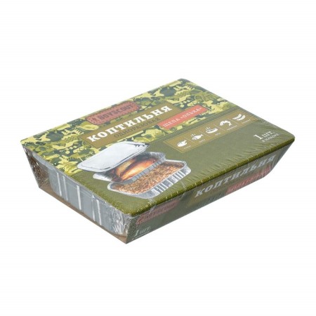 Disposable smokehouse, alder chips, salt, black pepper, size 20 x 15 cm-1