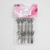 Automatic lock for lightning "Tractor", No. 5, 10 pcs, Nickel color