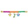 Soft game is soft on the crib, stroller "Elephants", 25-84 cm, rattles, 3 toys mix, crush me