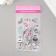 Stickers for creativity "bird" set 2 sheets 22x12.5 cm